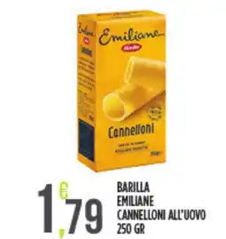 Euroesse Barilla emiliane cannelloni all'uovo offerta