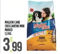 Euroesse Miglior cane croccantini mini manzo offerta