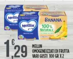 Euroesse Mellin omogeneizzati di frutta offerta