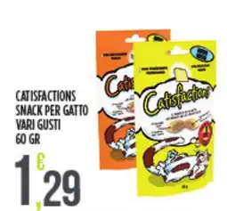 Euroesse Catisfactions snack per gatto offerta