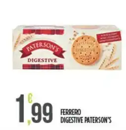 Euroesse Ferrero digestive paterson's offerta