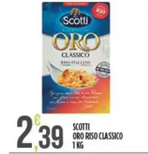 Euroesse Scotti oro riso classico offerta