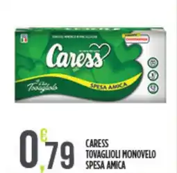 Euroesse Caress tovaglioli monovelo spesa amica offerta