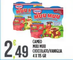 Euroesse Cameo muu muu cioccolato/vaniglia offerta