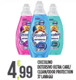 Euroesse Coccolino detersivo ultra care/ clean/odor protection offerta