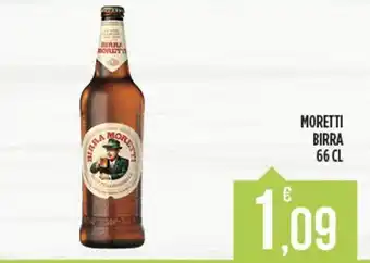 Euroesse Moretti birra offerta