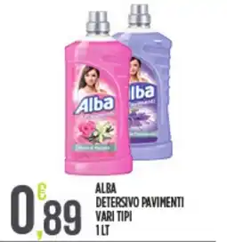 Euroesse Alba detersivo pavimenti offerta
