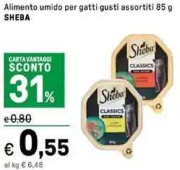 Iper La Grande Alimento umido per gatti gusti assortiti SHEBA offerta