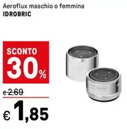 Iper La Grande Aeroflux maschio o femmina IDROBRIC offerta