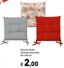Iper La Grande Cuscino sedia fantasie assortite, offerta