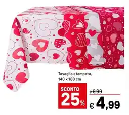 Iper La Grande Tovaglia stampata, offerta