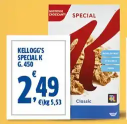 Sigma Kellogg's special k offerta