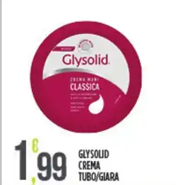 Euroesse Glysolid crema tubo/giara offerta
