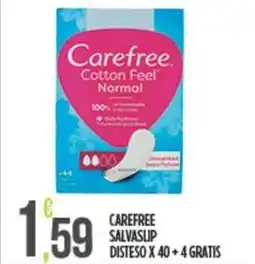 Euroesse Carefree salvaslip disteso offerta