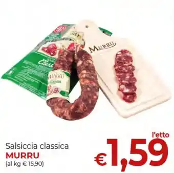 Supermercati Nonna Isa Salsiccia classica MURRU offerta