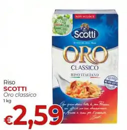 Supermercati Nonna Isa Riso SCOTTI Oro classico offerta