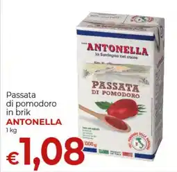 Supermercati Nonna Isa Passata di pomodoro in brik ANTONELLA offerta