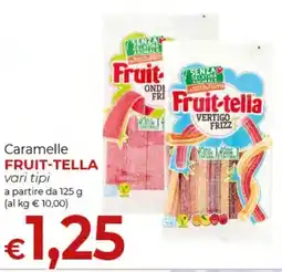 Supermercati Nonna Isa Caramelle FRUIT-TELLA offerta