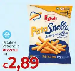 Supermercati Nonna Isa Patatine Patasnella PIZZOLI offerta