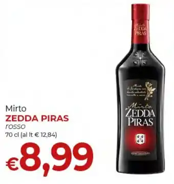 Supermercati Nonna Isa Mirto ZEDDA PIRAS rosso offerta