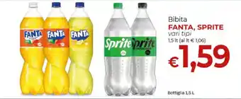 Supermercati Nonna Isa Bibita FANTA, SPRITE offerta