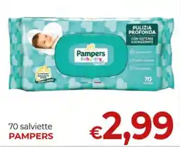 Supermercati Nonna Isa 70 salviette PAMPERS offerta