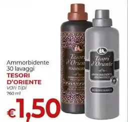 Supermercati Nonna Isa Ammorbidente TESORI D'ORIENTE offerta