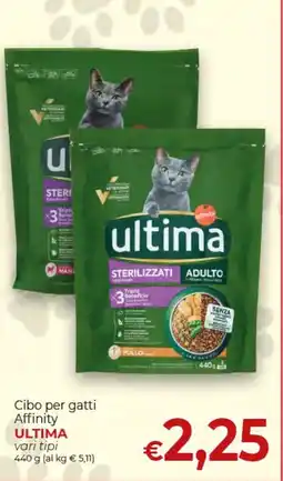 Supermercati Nonna Isa Cibo per gatti Affinity ULTIMA offerta