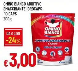 Galassia Omino bianco additivo smacchiante idrocaps 10 caps offerta