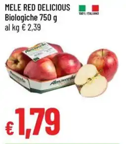 Galassia Mele red delicious biologiche offerta