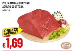 Galassia Polpa magra di bovino adulto scottona offerta