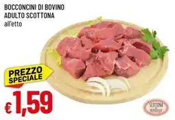 Galassia Bocconcini di bovino adulto scottona offerta