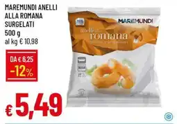 Galassia Maremundi anelli alla romana surgelati offerta