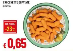 Galassia Crocchette di patate offerta