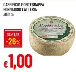 Galassia Caseificio montegrappa formaggio latteria offerta