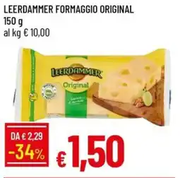 Galassia Leerdammer formaggio original offerta
