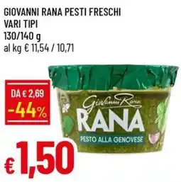 Galassia Giovanni rana pesti freschi offerta