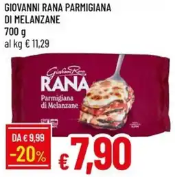 Galassia Giovanni rana parmigiana di melanzane offerta