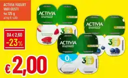 Galassia Activia yogurt offerta
