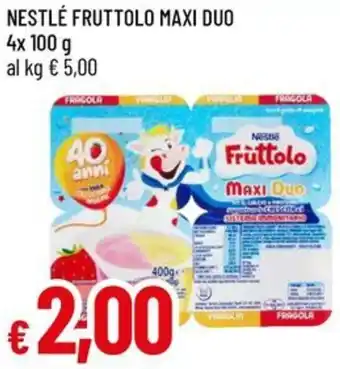Galassia Nestlé fruttolo maxi duo offerta