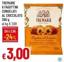 Galassia Tremarie 6 fagottini congelati al cioccolato offerta
