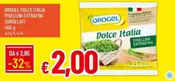Galassia Orogel dolce italia pisellini extrafini surgelati offerta