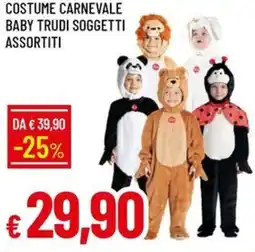Galassia Costume carnevale baby trudi soggetti offerta