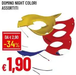 Galassia Domino night colori offerta