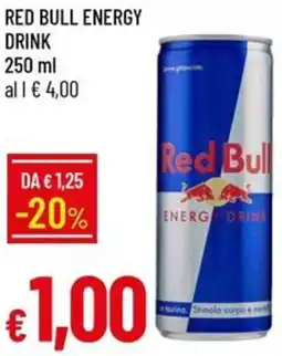 Galassia Red bull energy drink offerta