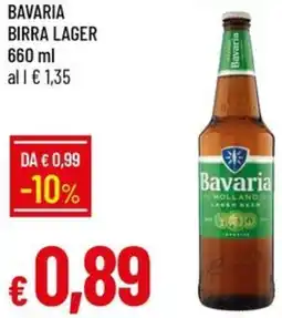 Galassia Bavaria birra lager offerta