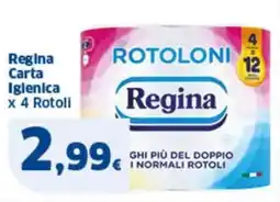 Sigma Regina Carta Iglenica x 4 Rotoll offerta