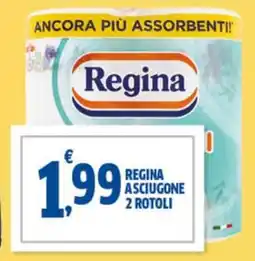 Sigma Regina asciugone 2 rotoli offerta