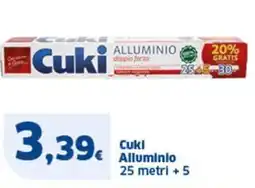 Sigma Cuki Alluminio 25 metri +5 offerta