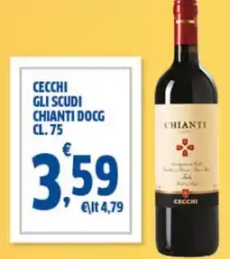 Sigma Cecchi gli scudi chianti DOCG offerta